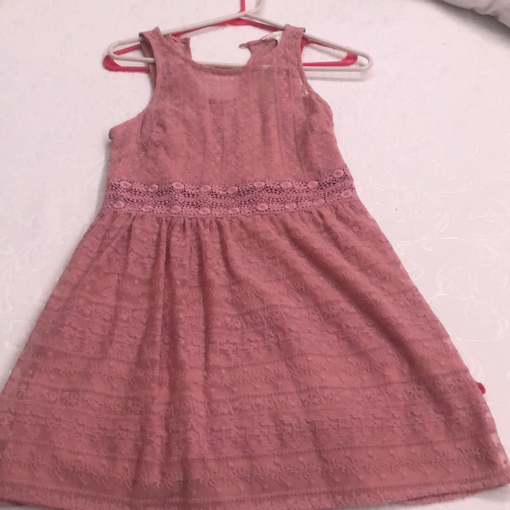 Light pink shirt dress || size M